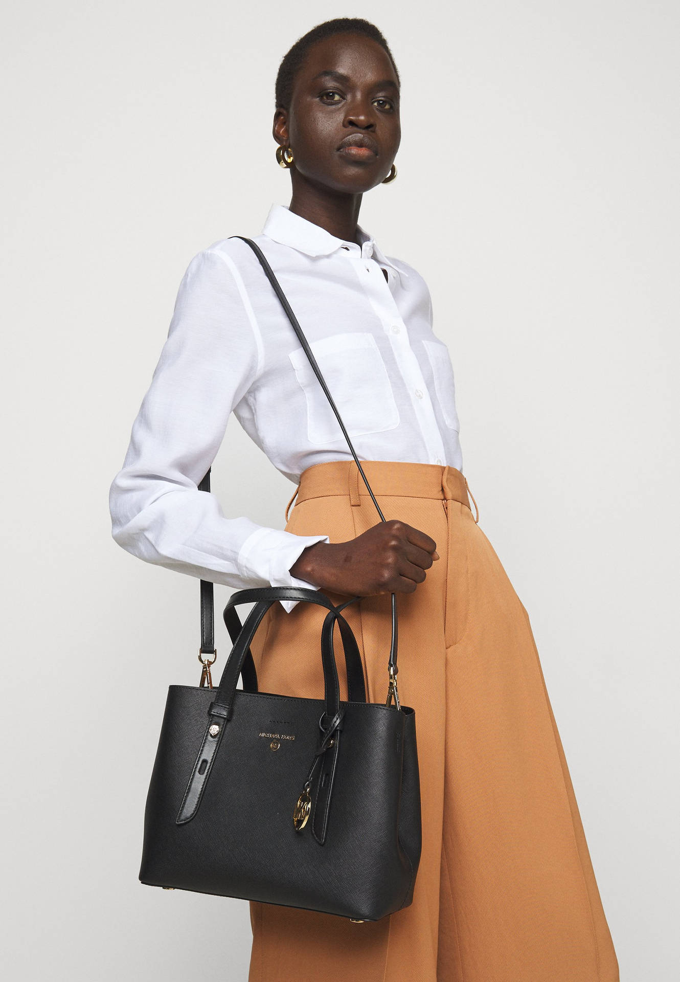 Mens Black Leather Shoulder Bag – Shoulder Travel Bag